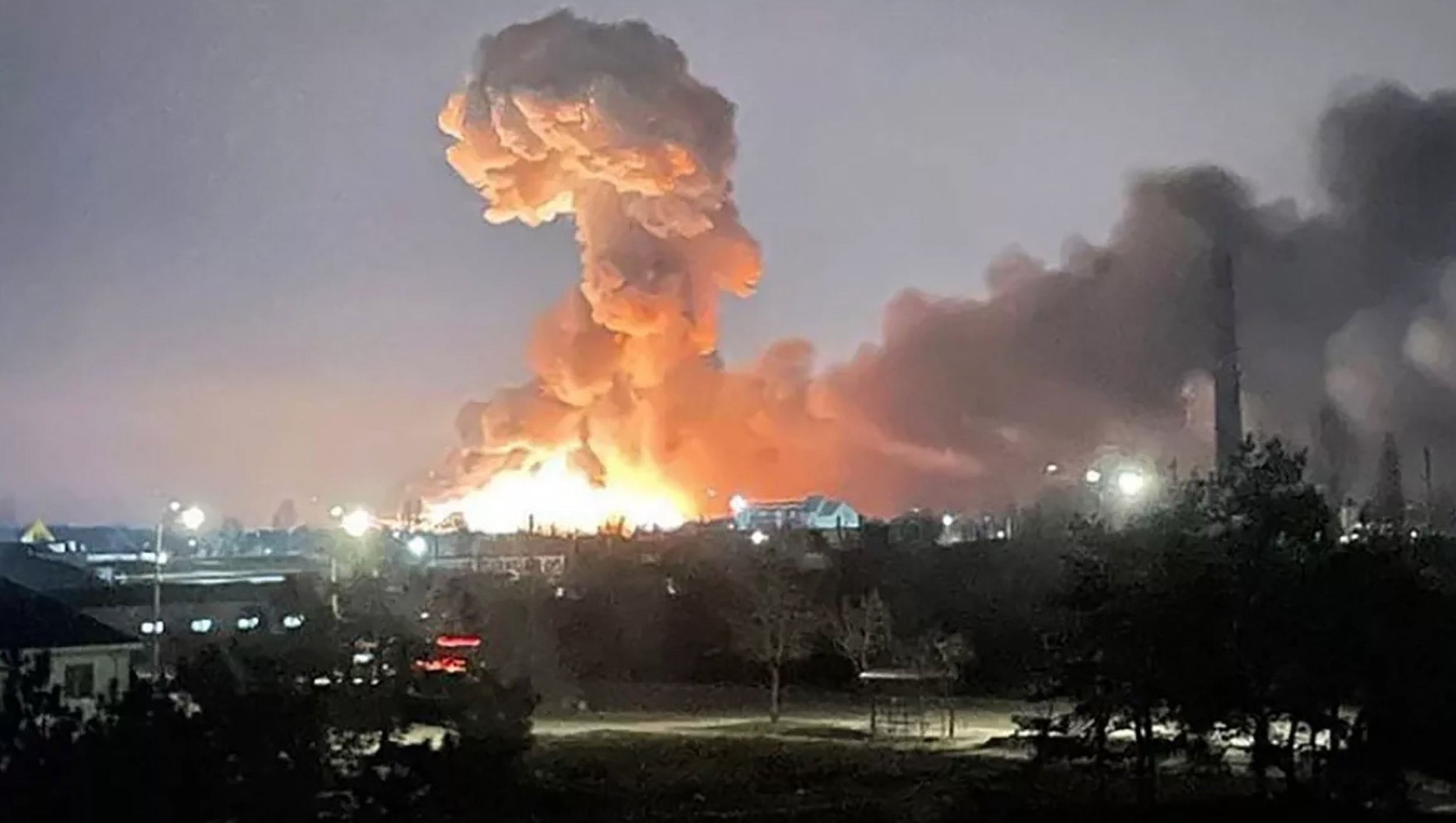Explosión en Ucrania