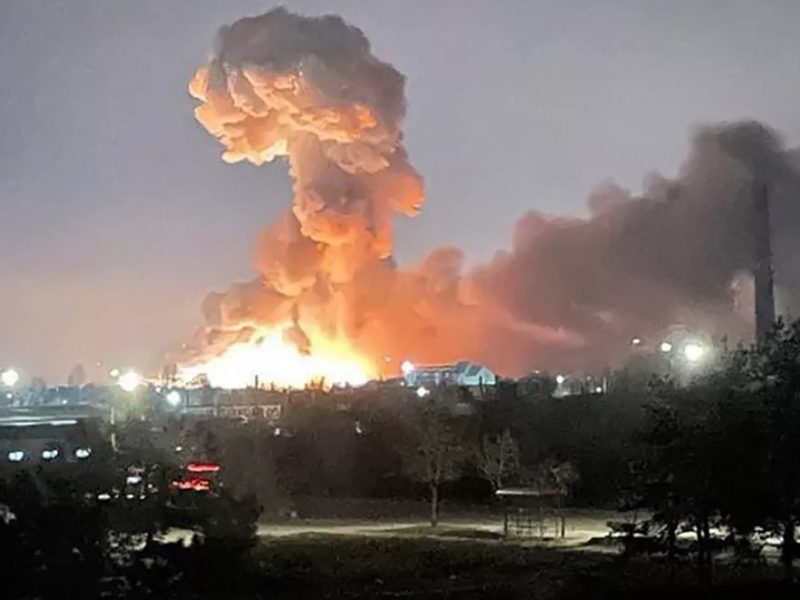 Explosión en Ucrania
